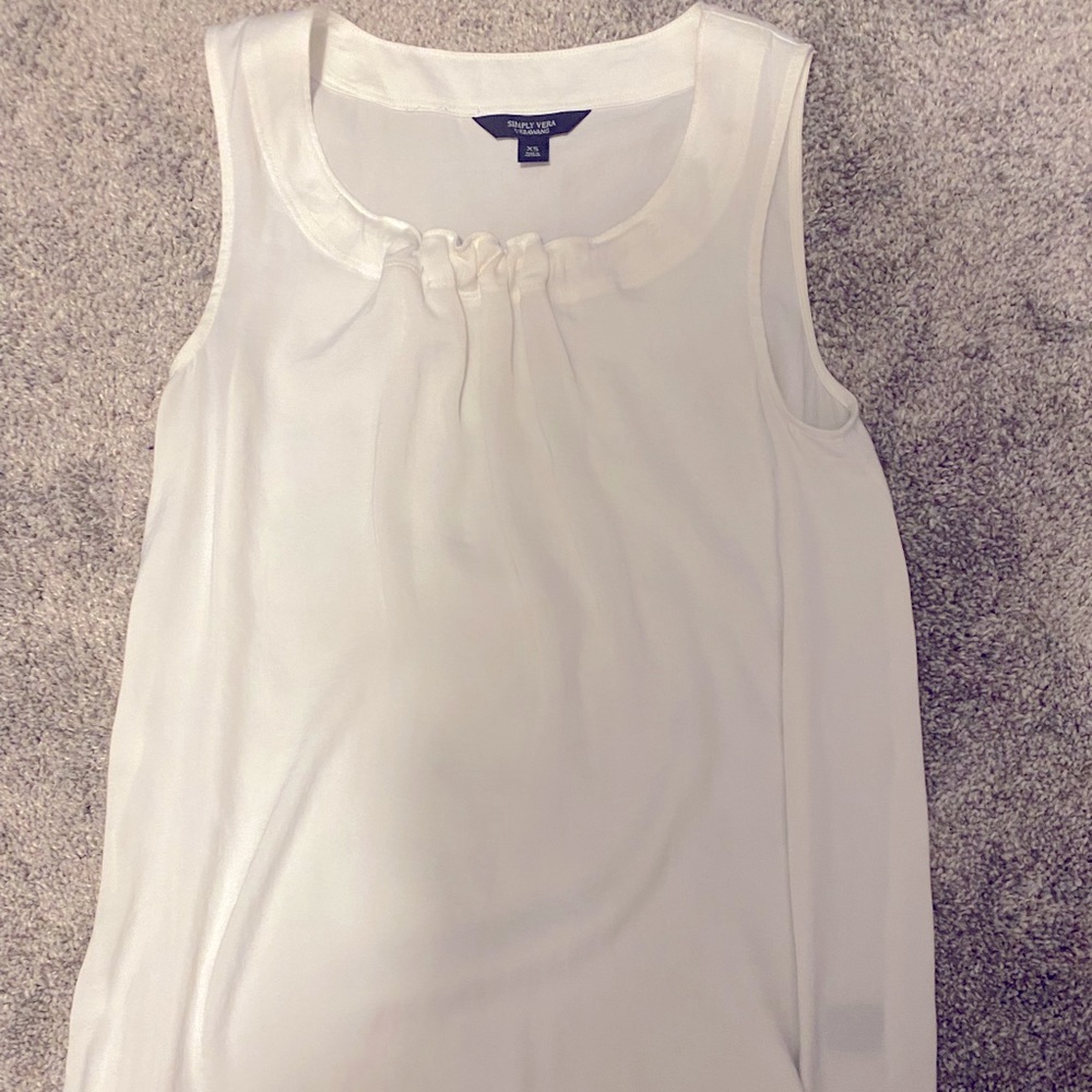 Vera Wang Tank Blouse